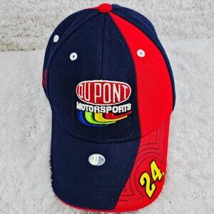 Jeff Gordon 24 Dupont Motorsports Hendrick Motorsports Team NASCAR Fitted Cap